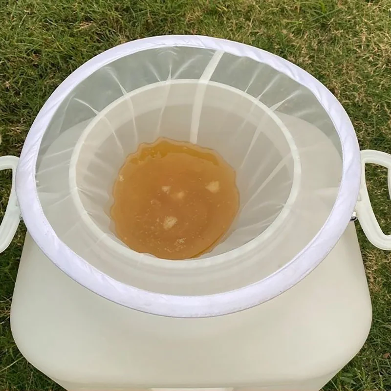 10 Uds coladores de miel apicultura miel filtro de abeja bolsa de malla filtros herramientas de extracción herramienta de apicultura filtro de malla