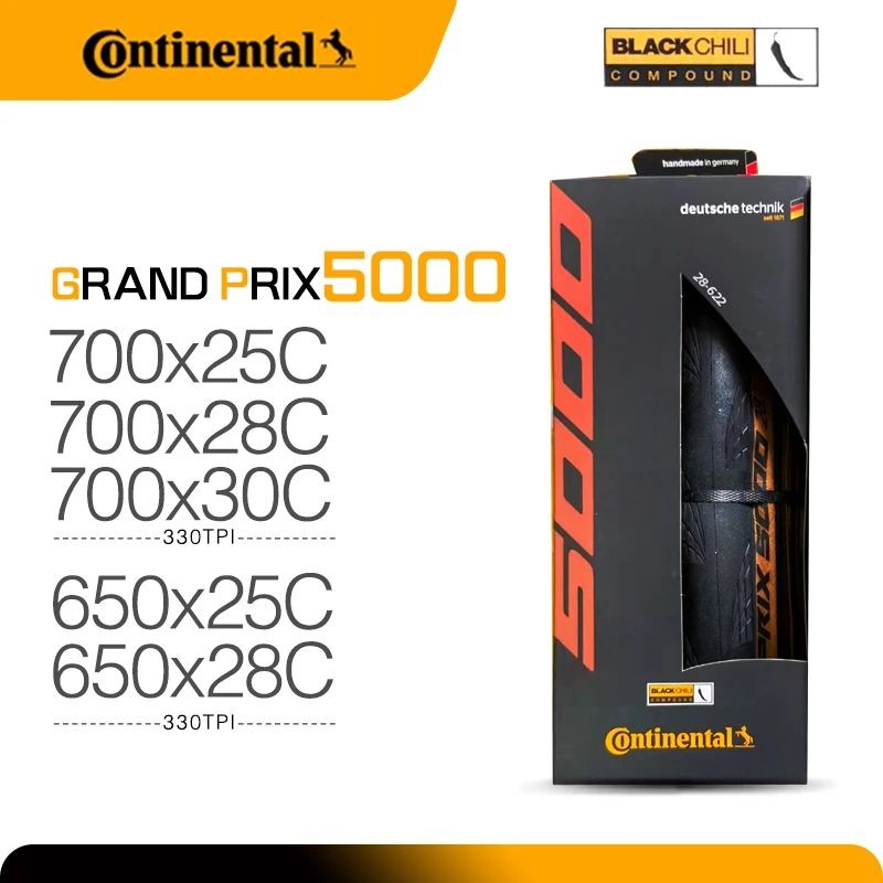 Continental Grand Prix 5000 700x25C/700x28C/650X25C neumáticos para bicicleta de carretera neumático plegable resistente a puñaladas GP5000