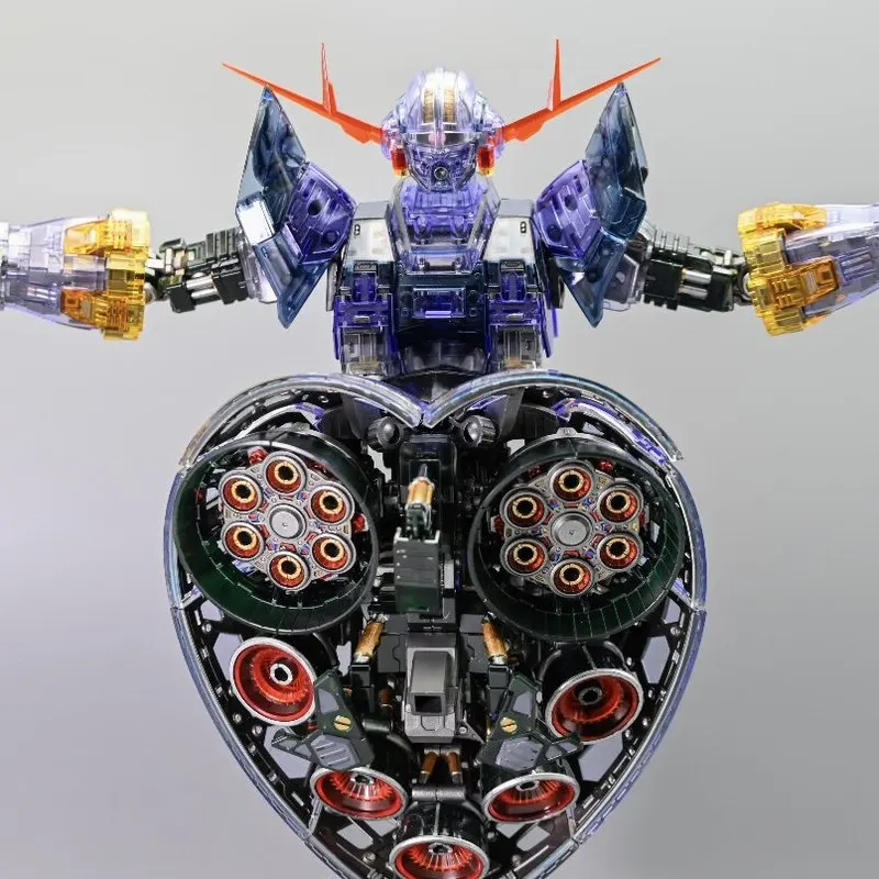 RG 1/144 Zeong Versión Color Transparente Versión con Recubrimiento Especial Kit de Modelo con Calcomanías Base Figura de Acción Coleccionable Regalo
