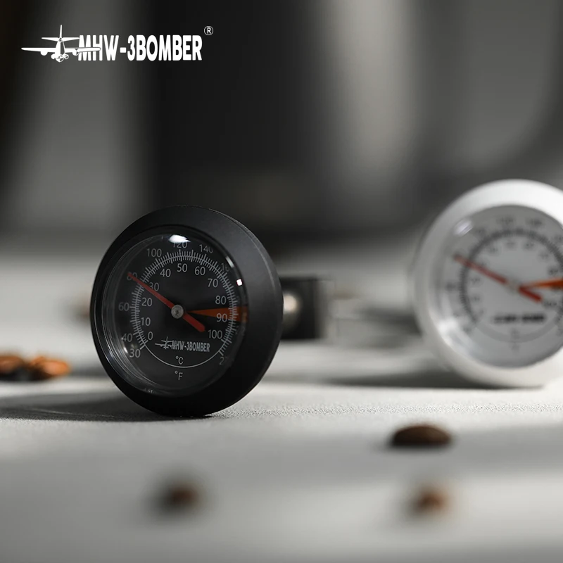 MHW-3BOMMERO 0 a 100 ℃   Termómetro de esfera para cafetera, jarra para espumar leche, herramientas profesionales de medición de temperatura para cocina y cafetería