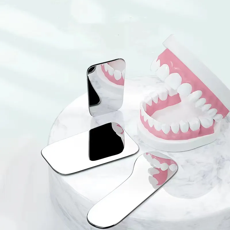 Espejo de ortodoncia Dental, espejos de doble cara para fotografía, Material de odontología, Reflector Intra Oral, 1 ud.