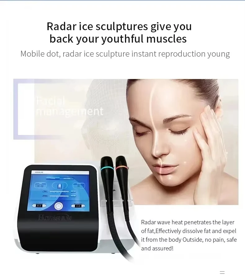 Dispositivo 2 en 1 V-Mate Vmax sin cartuchos para lifting facial, contorno de rostro en V y estiramiento de la piel.