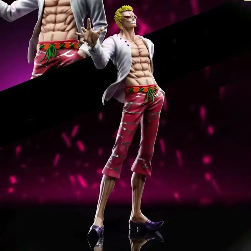 Figura de Anime de una pieza de 29cm, figura de acción de Donquixote Doflamingo, modelo de Pvc, estatua, colección de muñecos, adornos de decoración, juguetes de regalo