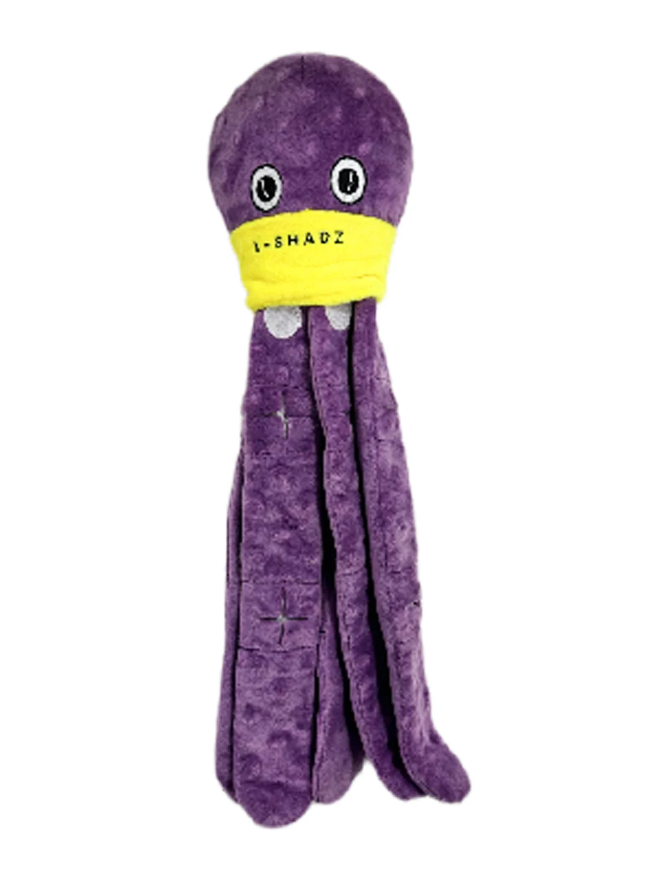 Juguete de peluche para perro, rompecabezas de pulpo, juguete interactivo para masticar, juego de alimentación lenta para cachorros