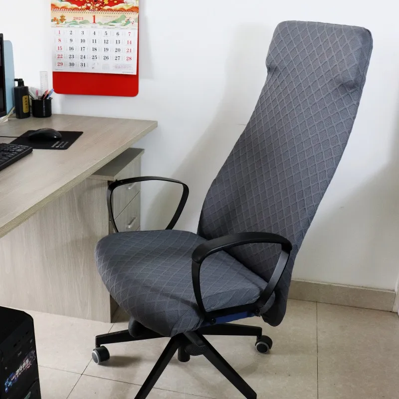 Funda Universal para silla de juegos de ordenador, fundas elásticas para asiento de silla a prueba de polvo para el hogar y la Oficina, funda protectora para muebles