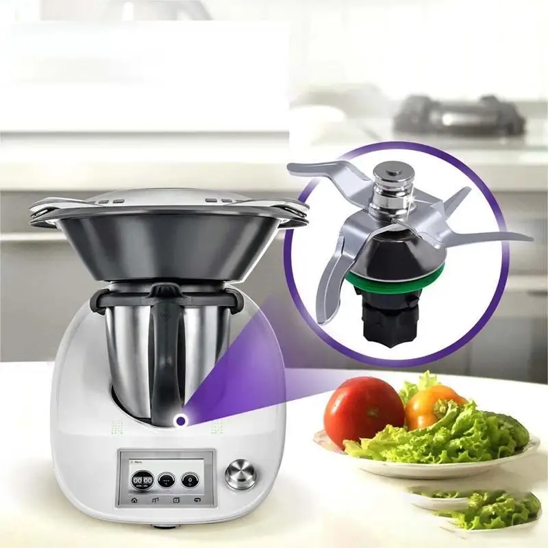 Cuchilla de licuadora para Vorwerk Thermomix TM31, repuesto de cuchillo mixto para Thermomix TM5 TM6