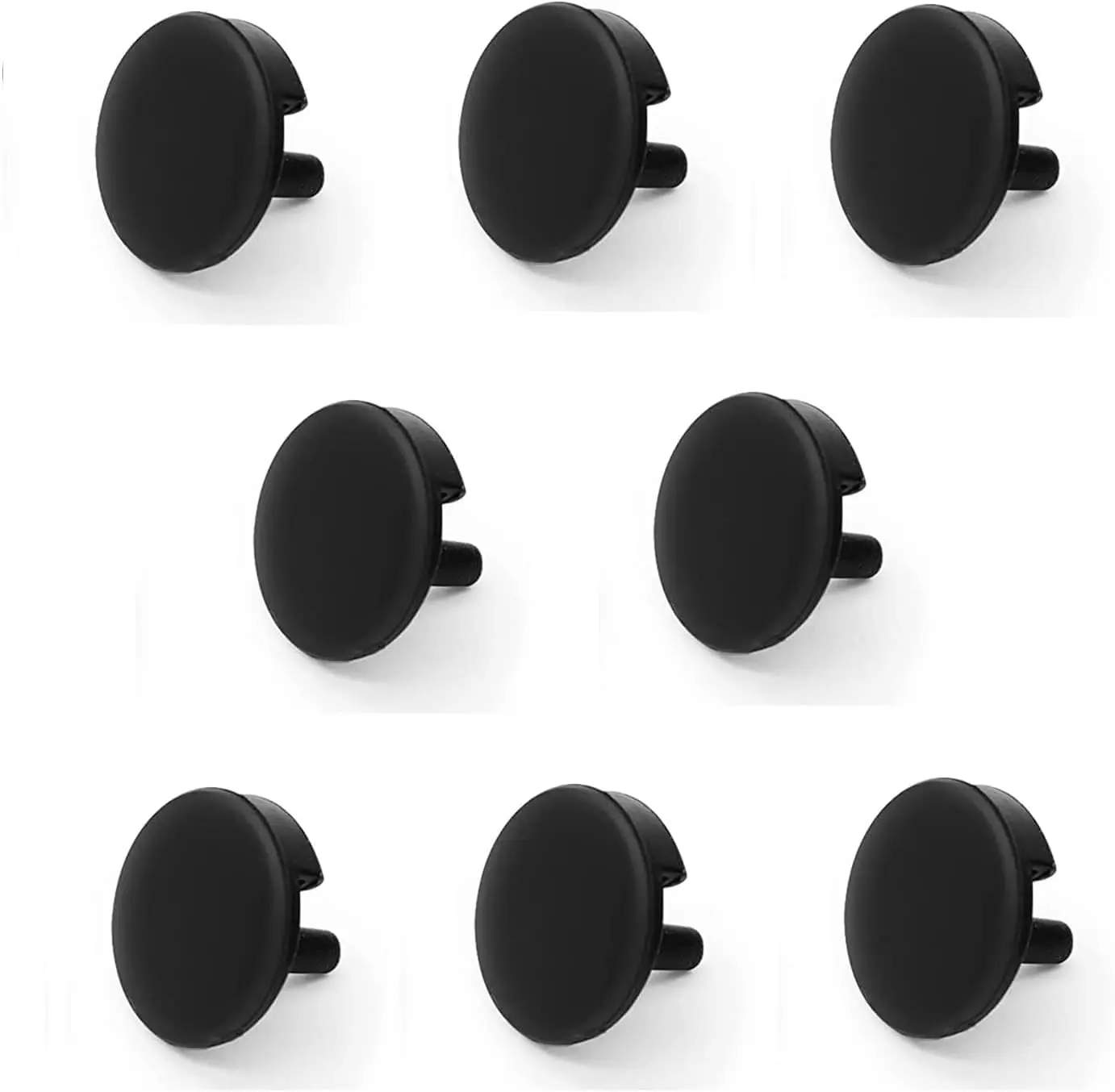Pies de goma para freidora de aire, Base redonda para freidora, protector de esquina adecuado para freidora de aire aireado Ninja Foodi DZ201, 8 Uds.