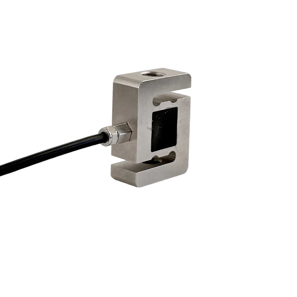 Sensor de fuerza tipo S de 10/20/50/100 kg, microsensor de pesaje con rosca M8, transductor de tensión y presión para control de automatización