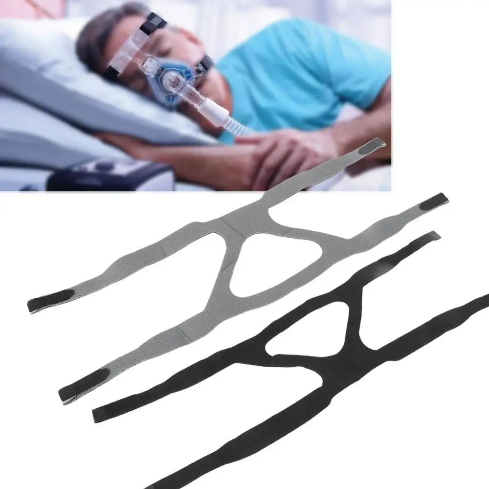 CPAP-Diadema médica antironquidos, máscara Nasal, respirador, bandas de repuesto, ventilador para Apnea del sueño, cinturón para la cabeza, elástico Universal