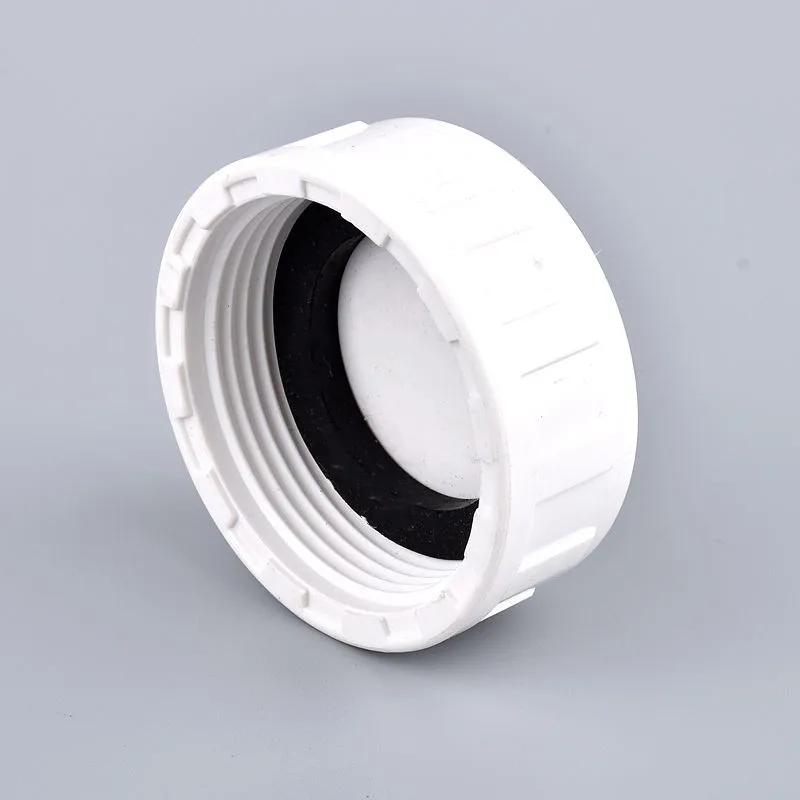 Conector de Tapa de Rosca Hembra de PVC de 1/2 a 2 Pulgadas, Conector de Extremo de 20, 25, 32, 40, 50, 63 mm, Accesorios de Conexión para Tuberías de Riego