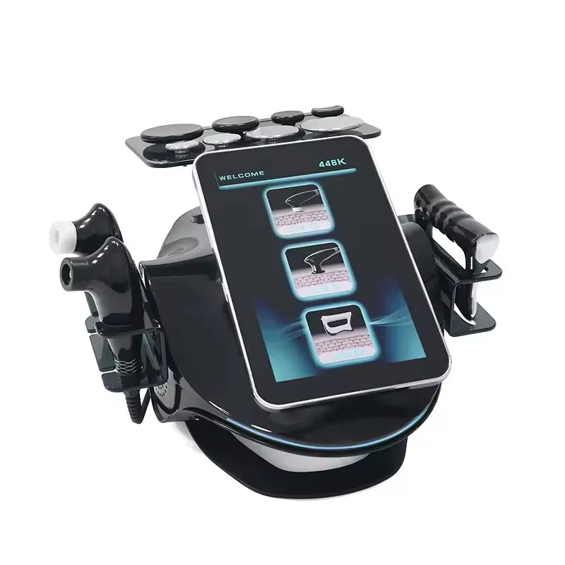 Máquina Profesional Portátil de Radiofrecuencia Tensamax 448K RET CET para Lifting Facial y Corporal con Doble Manípulo para Uso Comercial (EE. UU. y Reino Unido)