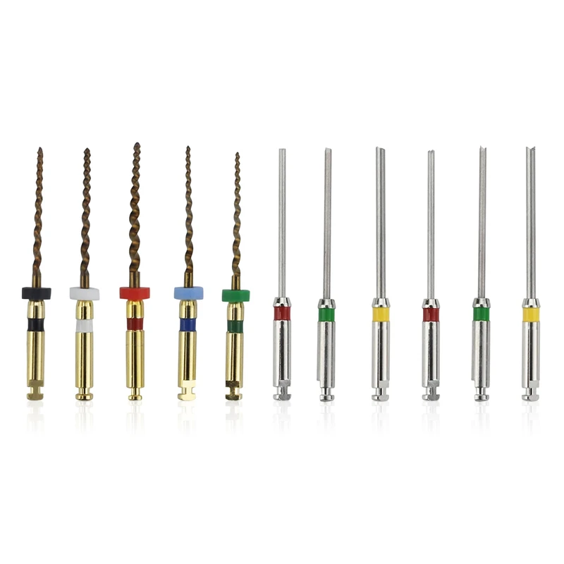 Kit de extracción de archivos de conducto radicular Dental, juego de instrumentos de rescate para eliminación de archivos rotos Endodoncia, herramientas de soporte reutilizables