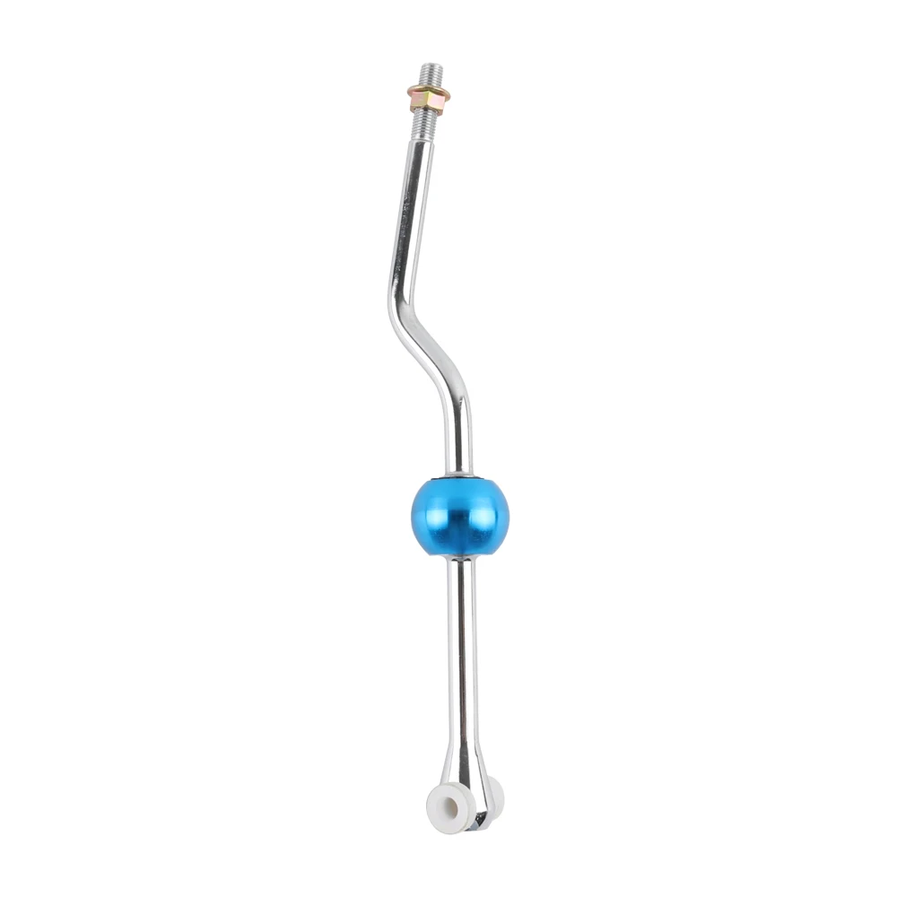 Palanca de cambios de tiro corto de aluminio M10X1.25 palanca de cambios corta para Peugeot 206 99-00
