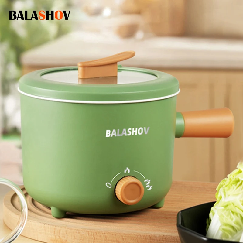 Olla eléctrica múltiple de 220V/110V, sartén antiadherente para el hogar, olla caliente, olla arrocera, electrodomésticos de cocina, olla arrocera eléctrica