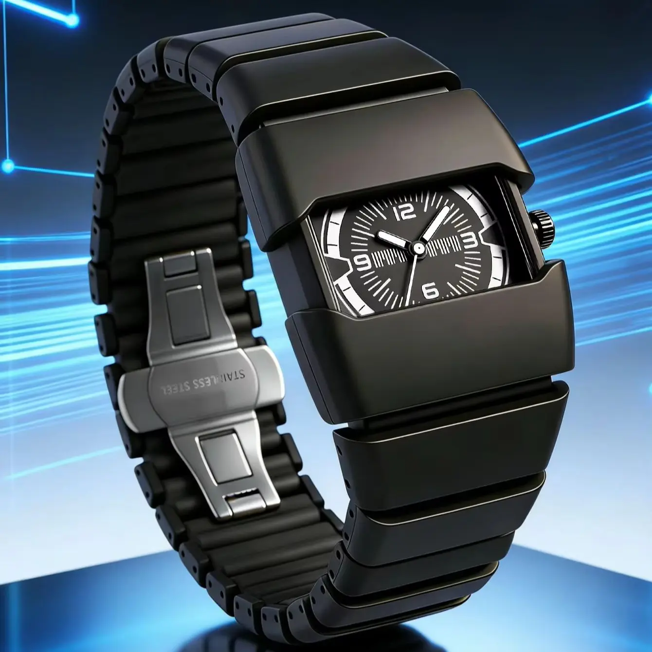 Reloj Digital para Hombre TOMI Fashion, Reloj de Pulsera Informal, Reloj Electrónico Minimalista, Regalo para Uso Diario o Fiestas