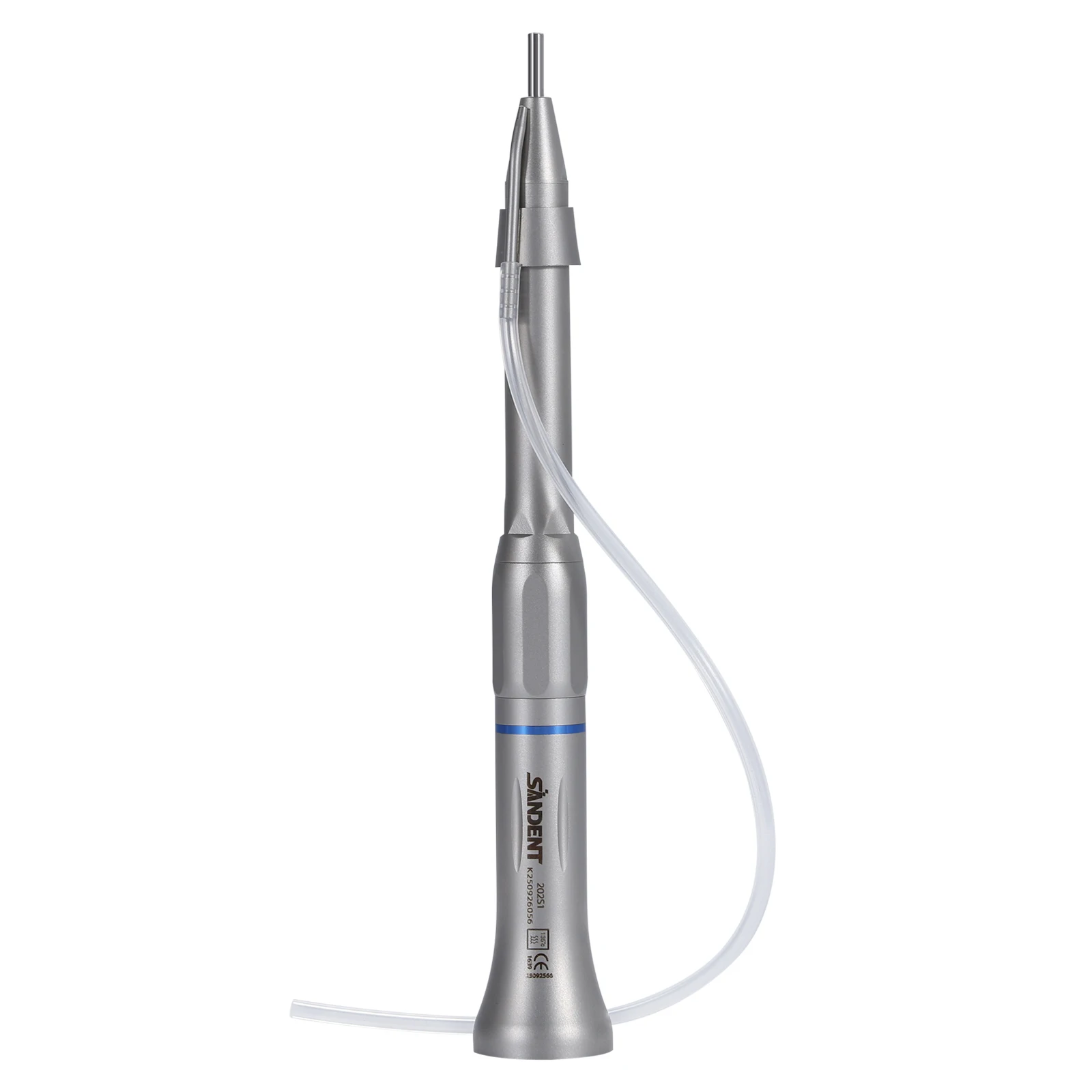 SANDENT Dental 1:1 Micro Acero inoxidable tipo E quirúrgico 20o contraángulo/pieza de mano recta