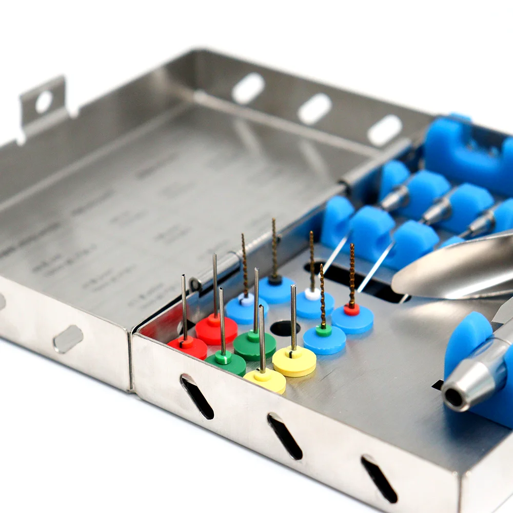 Extractor de archivos dentales, Kit de sistema de eliminación de archivos rotos, instrumento de terapia de archivos de conducto radicular, herramientas de endodoncia