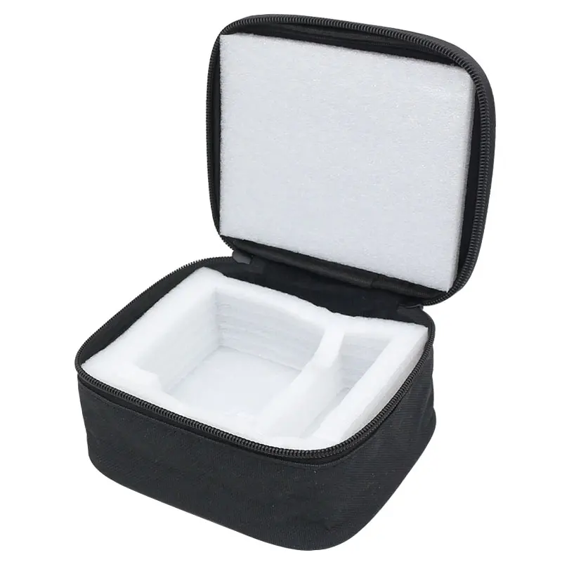 Caja para lupas Binocular, estuche de tela para lámpara de cabeza Dental, batería, bolsa anticaída con cremallera, accesorios de lupa útiles