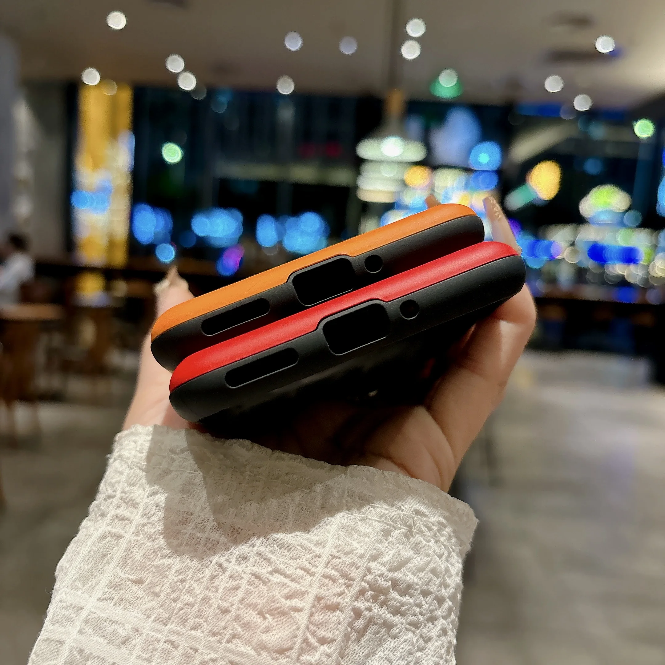 Funda Protectora Antigolpes Mech Ring Holder para Motorola Edge 70 Fusion G77 G67 G47 G37 G86 G67 Power, Tacto Piel, Resistente al Desgaste, Delgada