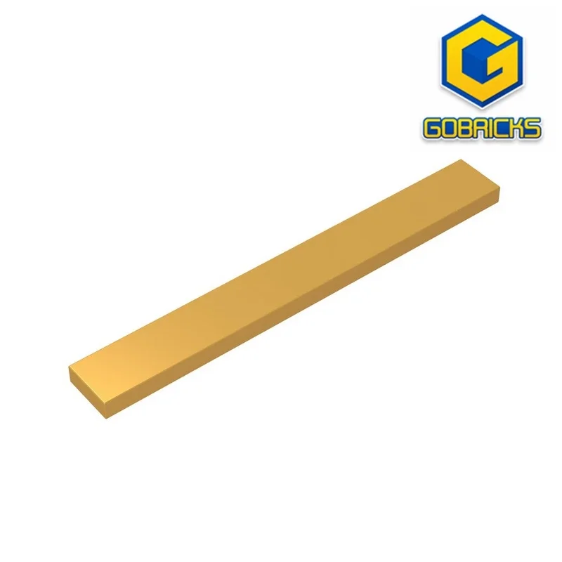 Gobricks GDS-565 Azulejo 1 x 8 compatible con lego 4162 piezas de bloques de construcción de partículas educativas DIY para niños técnicos