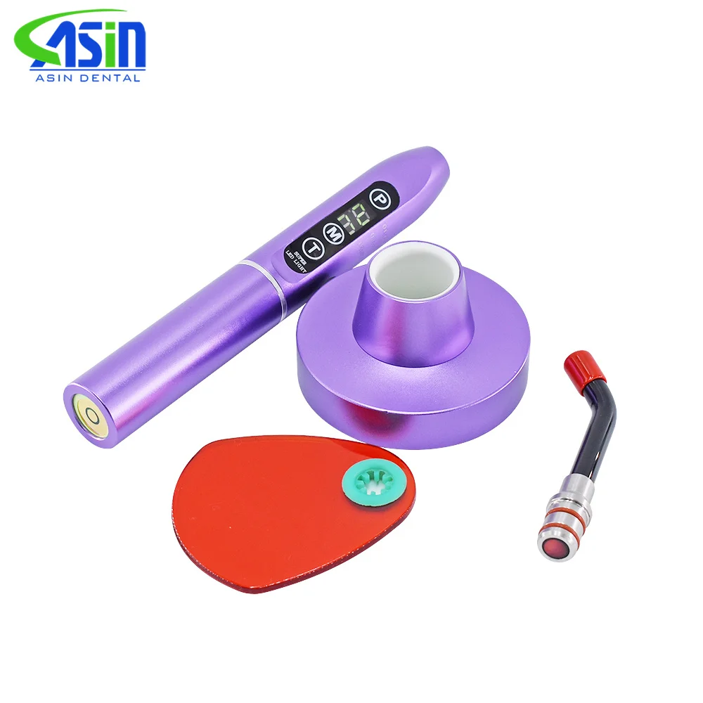 DEASIN-Lámpara de luz de curado Dental inalámbrica LED, máquina de odontología, resina polimerizada, 5s/3mm, lámpara de ortodoncia Dental curado con luz