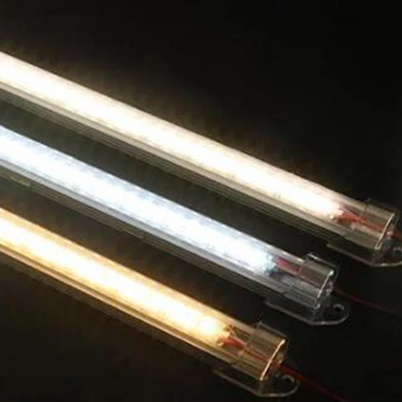 5 uds 12v 24v tira dura Led barra rígida tubo Led 18cm 27cm 35cm 50cm 6w 8w 10w gabinete de coche escaparate anuncio trasero 3000k 4000k 6000k
