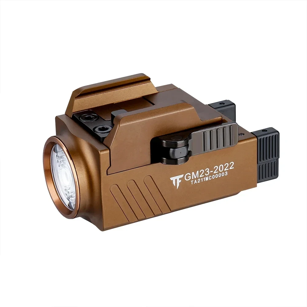 Trustfire GM23 linterna Led táctica 800LM montaje en riel USB recargable luz de liberación rápida para Taurus Glock 17 19 TX2