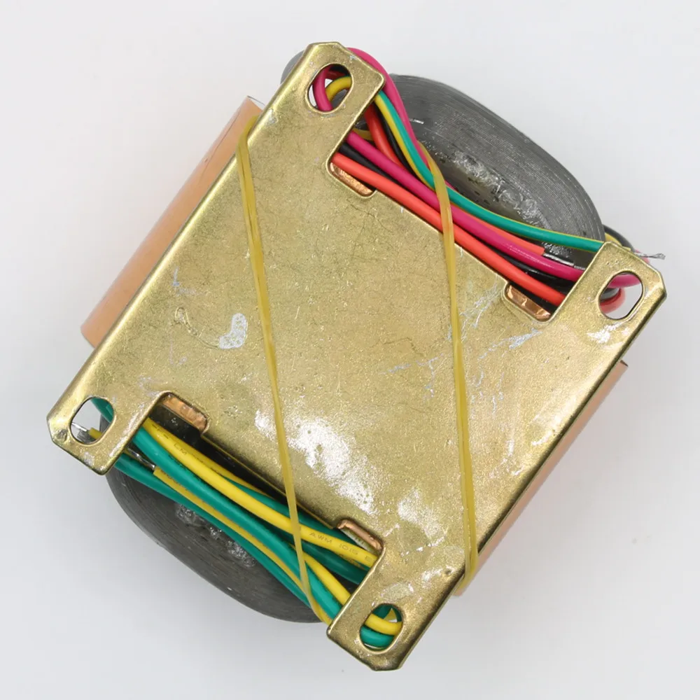 Transformador de potencia de cobre puro R65-TS10225 80W R Core 160 + 6,3 V/7.2A para amplificador de tubo Audio sonido doméstico