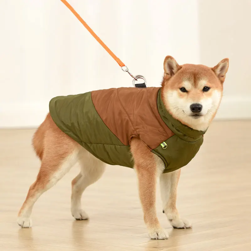 Ropa impermeable para perros pequeños y grandes, chaqueta cálida, ropa reflectante para mascotas, Akita, Bulldog Francés, ropa mediana para perros