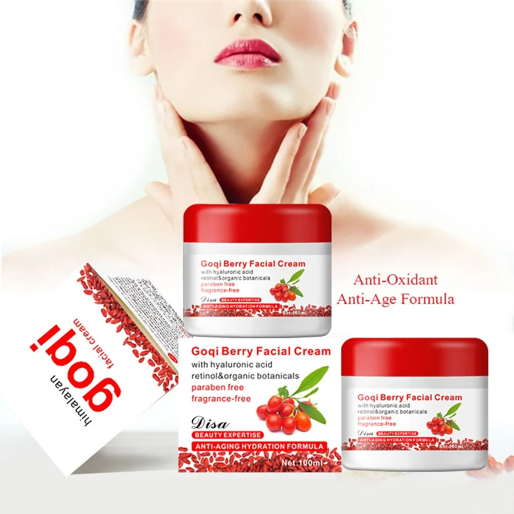 Cremas faciales WolfBerryes, 100ml, esencia de Goji, hidratante, baya de Goqi, cuidado de la piel, matrimonia china, vid, cuidado de espinilleras, cosmético