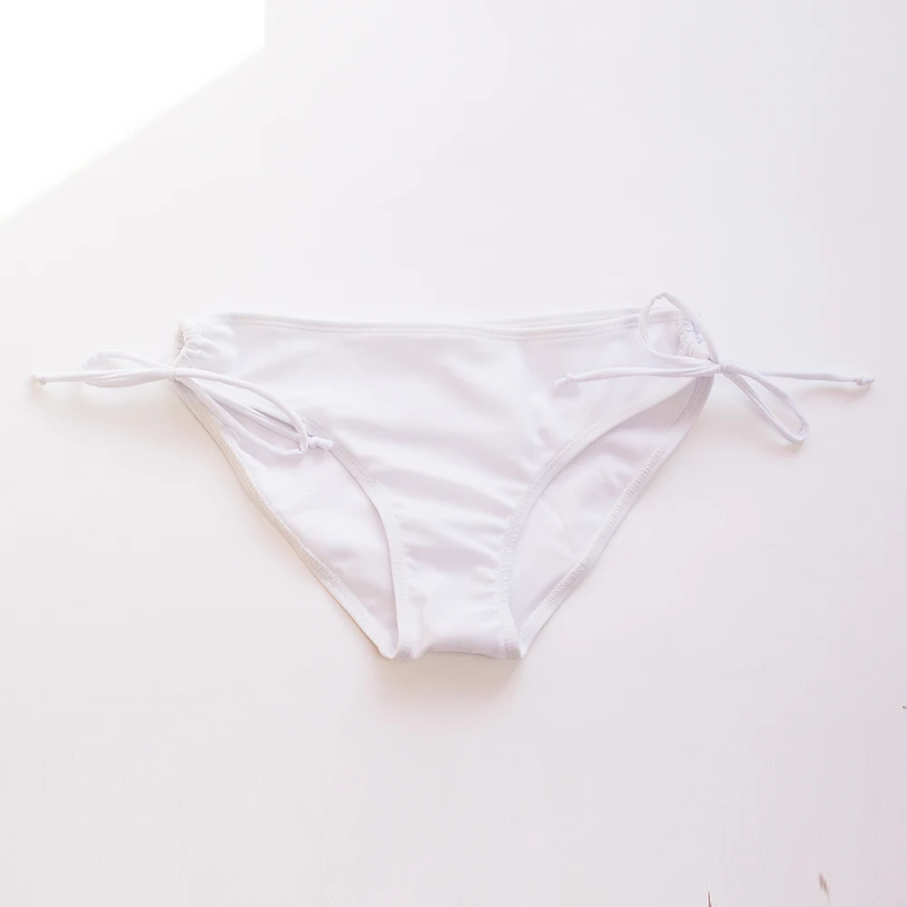 Bikini Básico con Banda Floral, Tanga Brasileña, Parte Inferior de Bikini para Mujer 2026, Traje de Baño Sexy, Parte Inferior de Traje de Baño para Mujer 171T