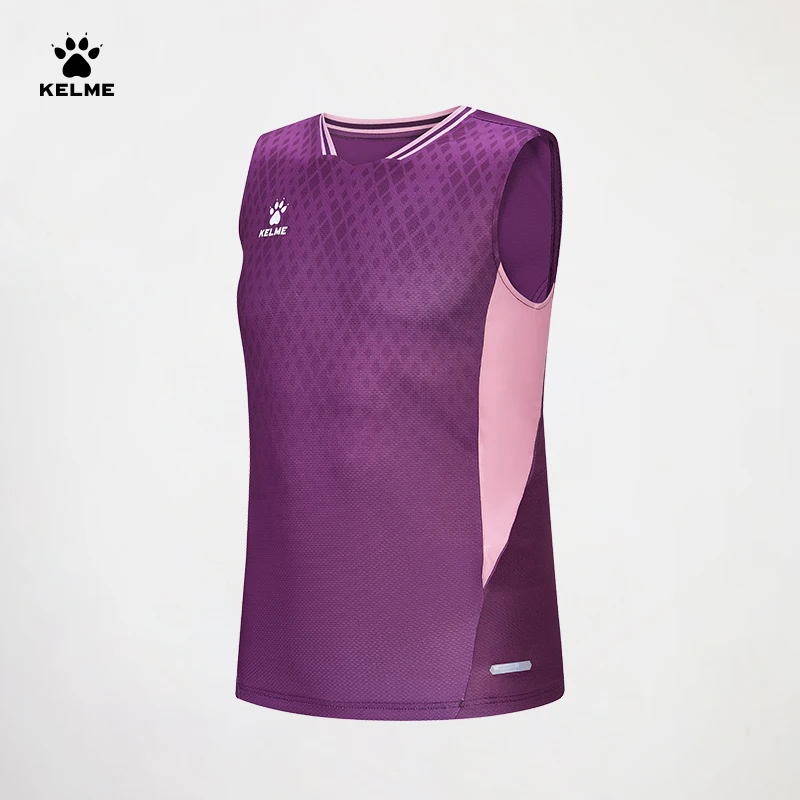 Chaleco de Fútbol Kelme para Hombre, Camiseta Deportiva para Correr, Traje de Entrenamiento sin Mangas, Secado Rápido, Transpirable, Manga Corta