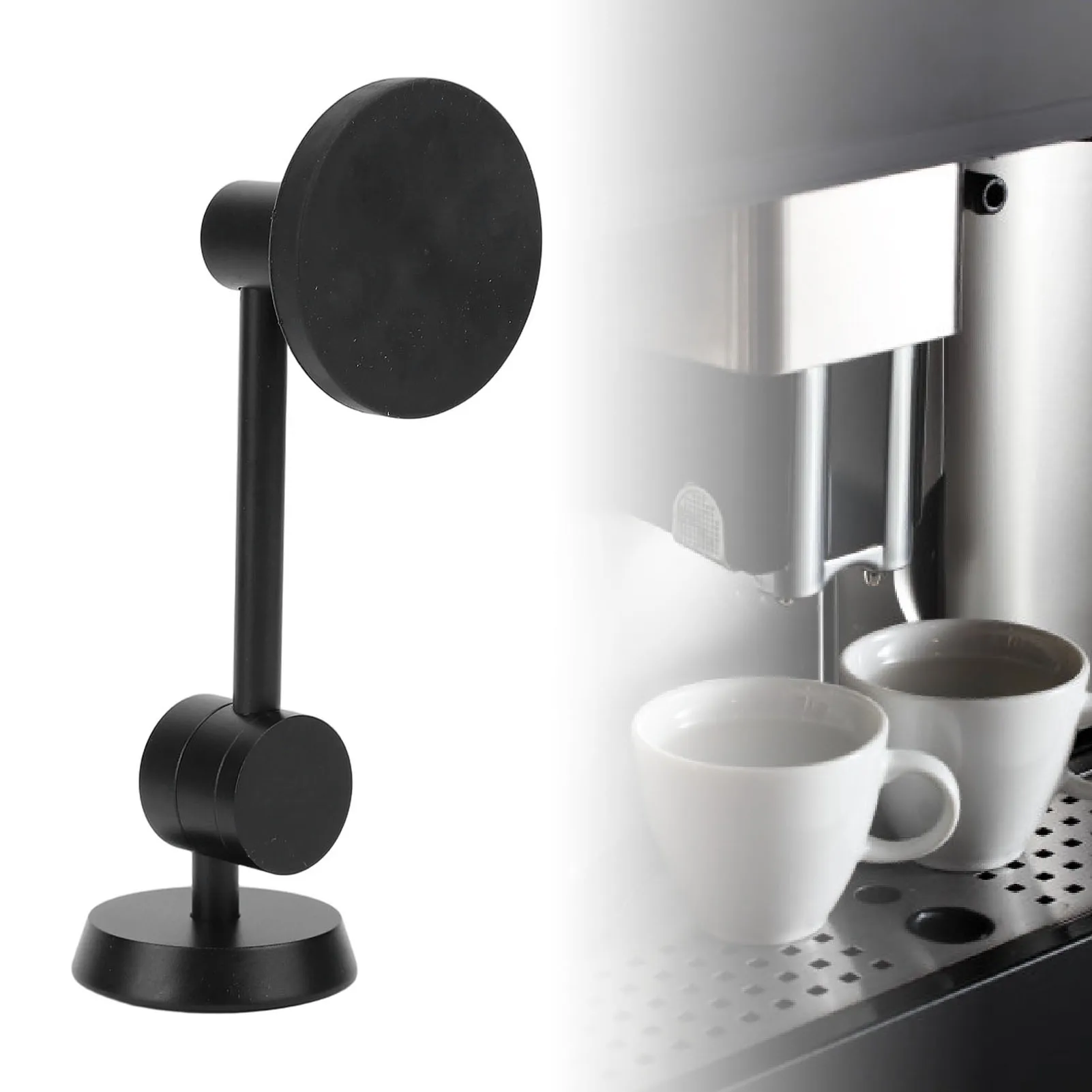 Soporte de pantalla de disco magnético, soporte de estante de filtro de café magnético, accesorio de cafetera italiana, aleación de aluminio