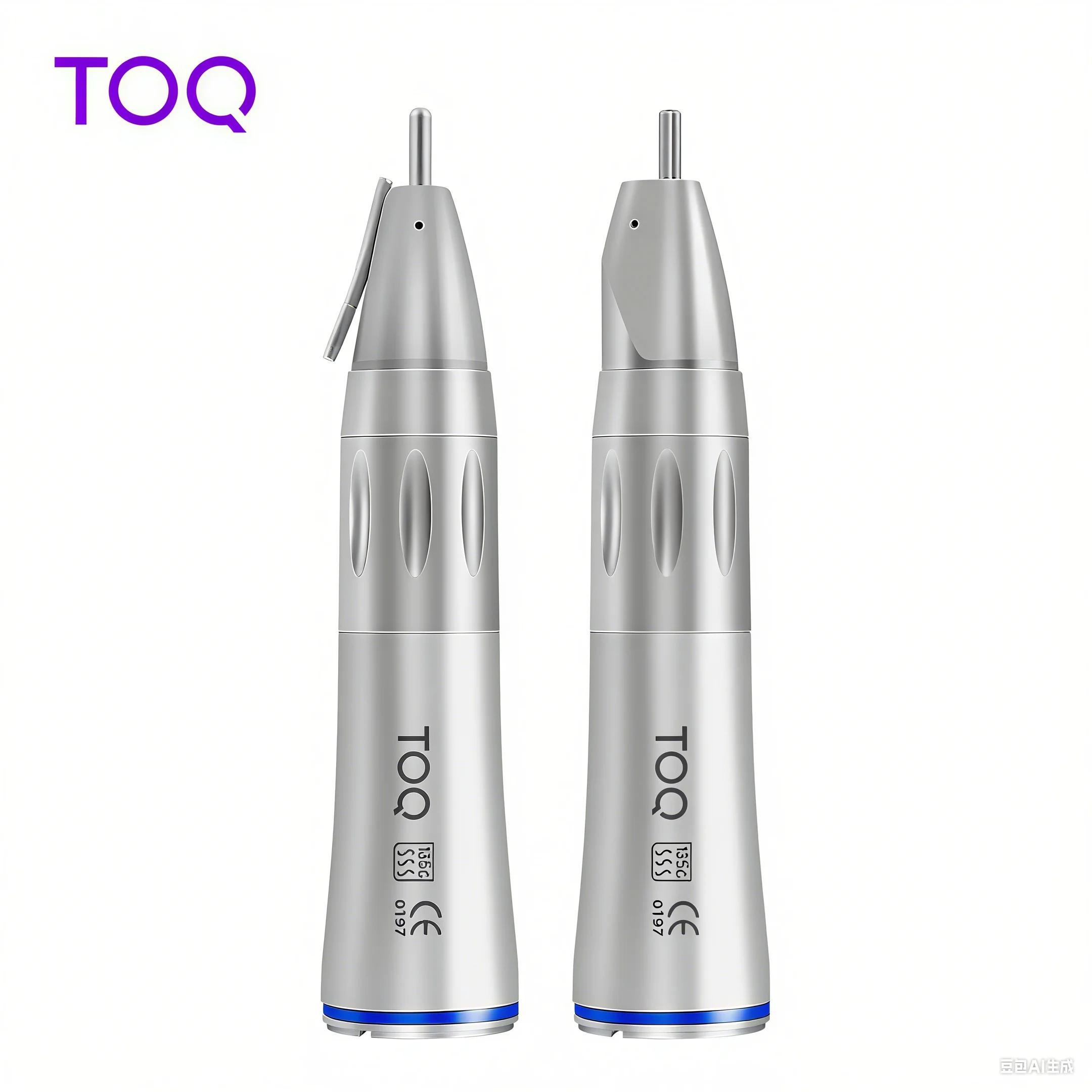 Pieza de mano Dental recta 1:1, pieza de mano de baja velocidad de agua interior, herramientas de implante Dental de fibra óptica Led