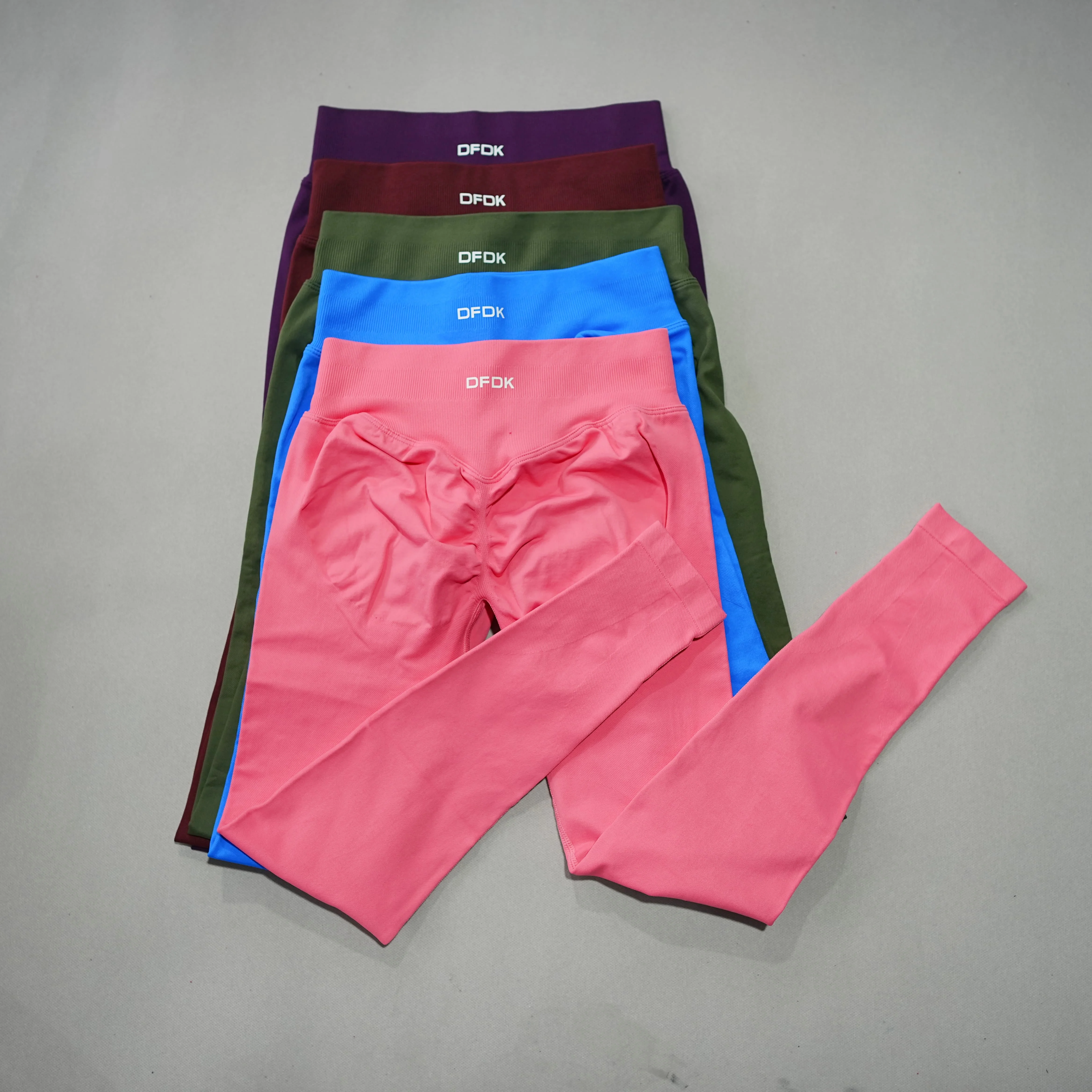 Leggings Deportivos DFDK para Mujer, Cintura Alta, Sin Costuras, Levanta Glúteos, Compresión, para Yoga, Gimnasio, Fitness, Running, Entrenamiento