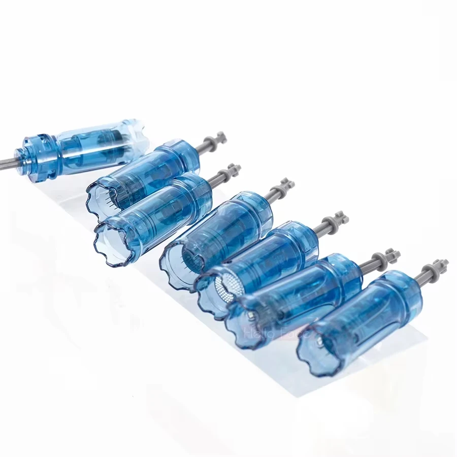 Agujas de cartucho Bayonet para Dr. Pen M8S A8S A9 A11 - Puntas de repuesto redondas Nano de 12/24/36/42 pines, 50/100 unidades