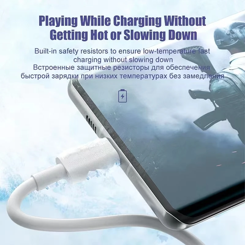 NNBILI 1-3 uds 10A 100W tipo C Cable de carga súper rápida Cable de datos para Huawei OPPO vivo carga rápida, no iPhone, xiaomi, samsung
