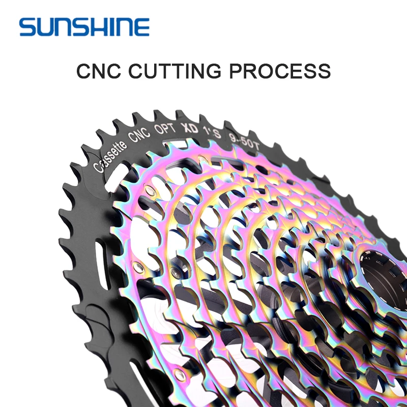 SUNSHINE MTB bicicleta CNC XD Cassette 11 12 velocidades K7 12V/11V volante de bicicleta de montaña 10-50/52T piñón 9-50T 9-42T para SRAM GX EAGLE