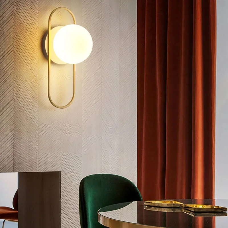 Lámparas LED de pared para interiores con bombilla G9 para dormitorio, sala de estar, luces de pared nórdicas, candelabro de pared para pasillo