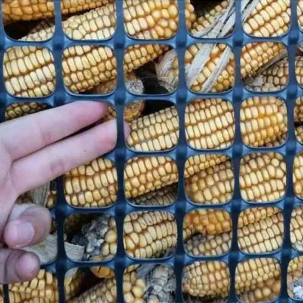 Red de malla de plástico negro a prueba de fugas, red de seguridad para jardín, gato, mascota, pollo, patos, malla de celosía, valla, barandilla para balcón, protección de escaleras