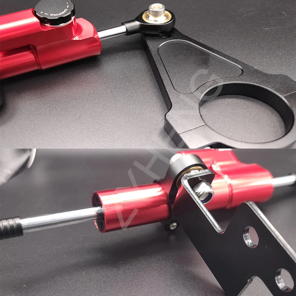 Soporte de amortiguador de dirección direccional para patinete eléctrico, piezas de modificación de seguridad de estabilidad para Inxing V7/YUME Y11 Plus/BOYUEDA S5
