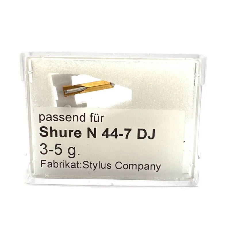 Alta calidad Shure M447 N447 M44G M55E DJ Stylus para LP reproductor de discos de vinilo tocadiscos fonógrafo cartucho aguja Accesorios