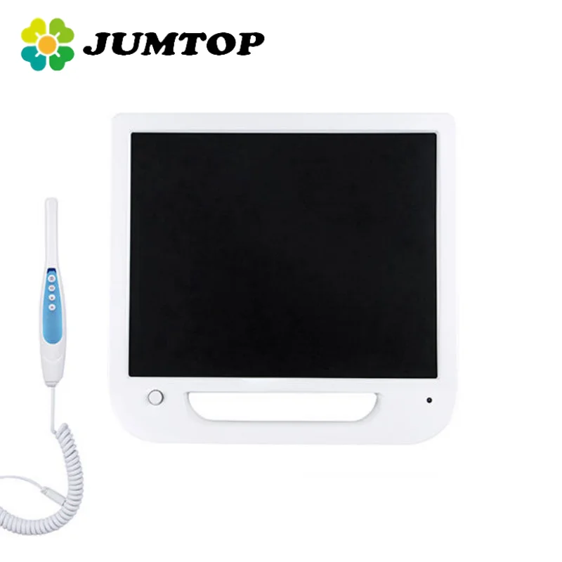 Cámara Intraoral Dental Todo en Uno JUMTOP, Monitor LCD Digital de 17 Pulgadas con Soporte de Brazo