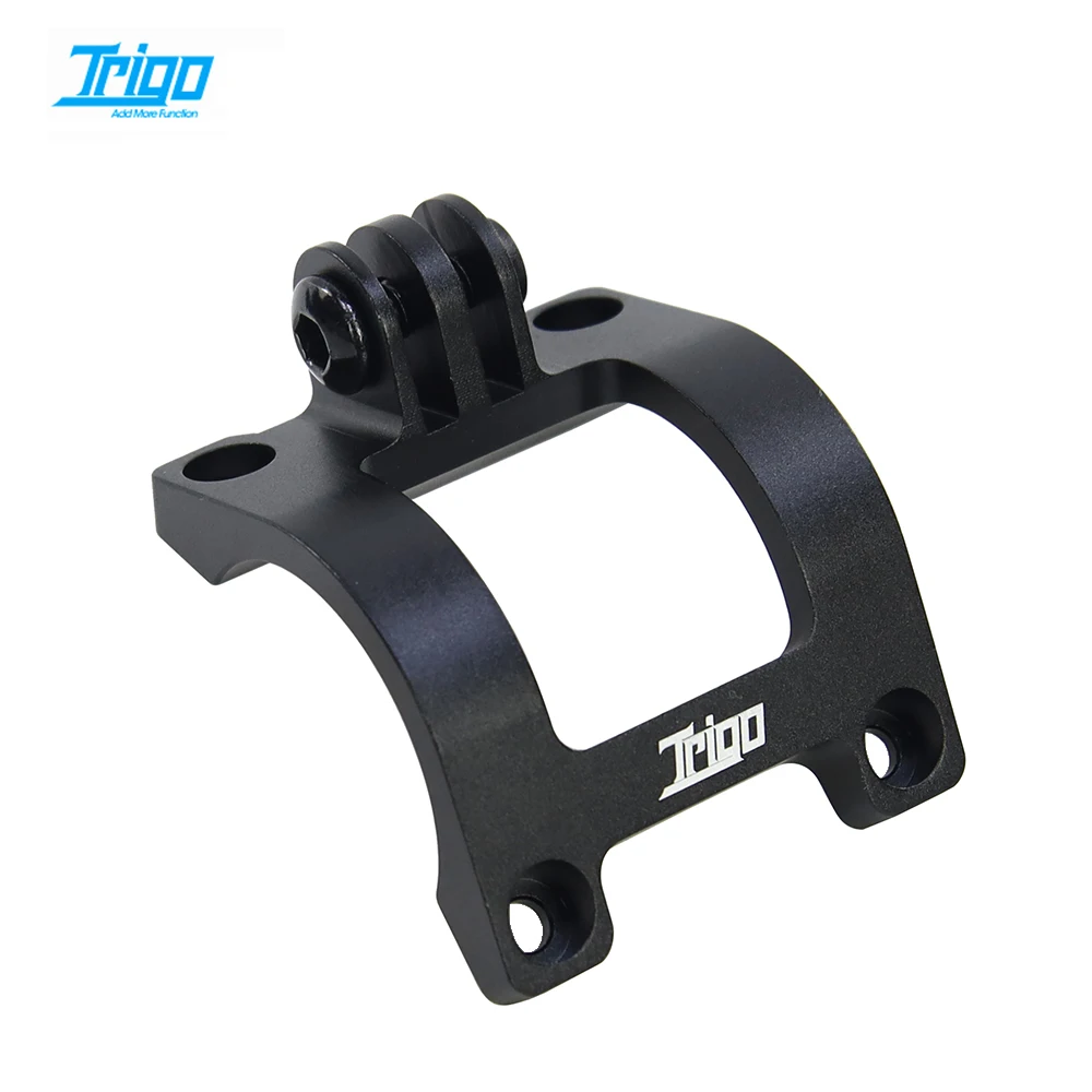 Trigo-Soporte de cámara para Faro de ciclismo para BROMPTON P LINE T LINE, vástago de bicicleta plegable, soporte para Gopro, accesorios para bicicleta