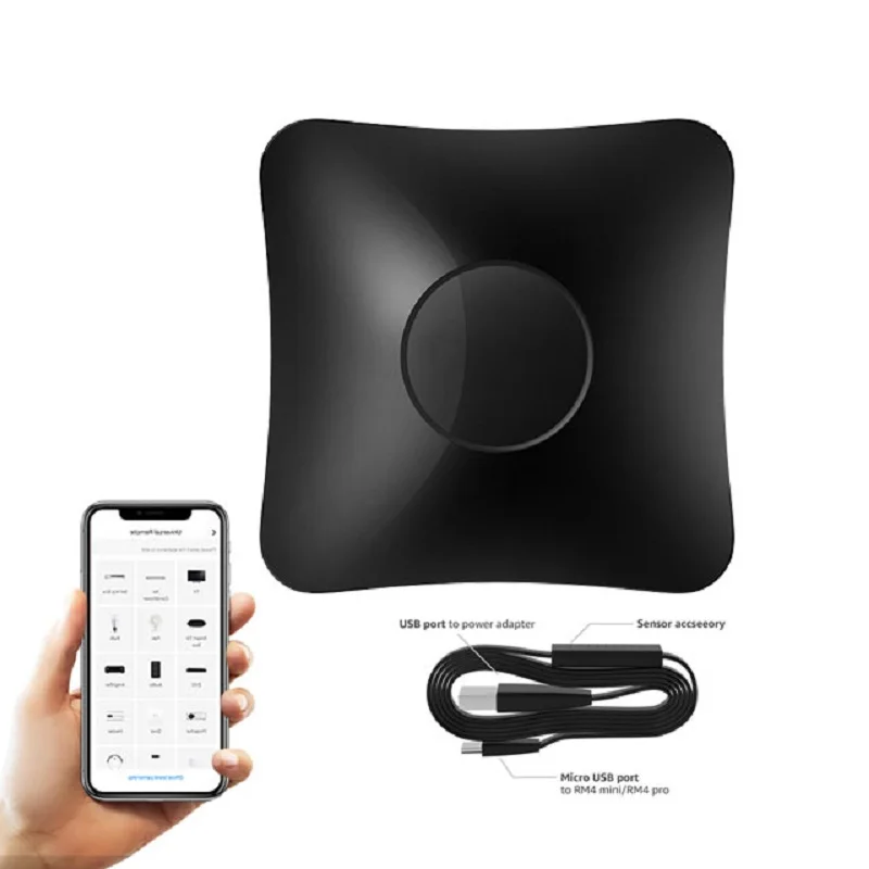 Broadlink RM4 pro IR RF HTS2 sensor accesorio wifi UNIVERSAL REMOTO Smart Home Automation funciona con Alexa y Google Home