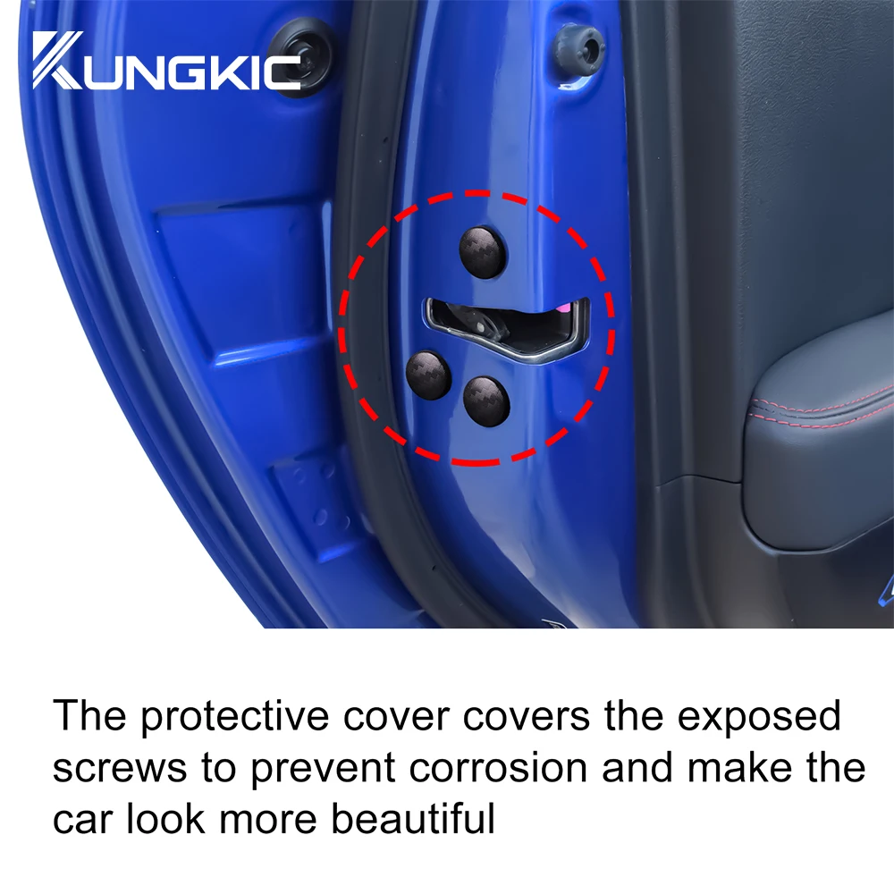 Para Subaru BRZ/Toyota GR86 2021 2022 2023 2024 2025 LHD RHD cerradura de puerta de coche tapón limitador funda protectora Accesorios