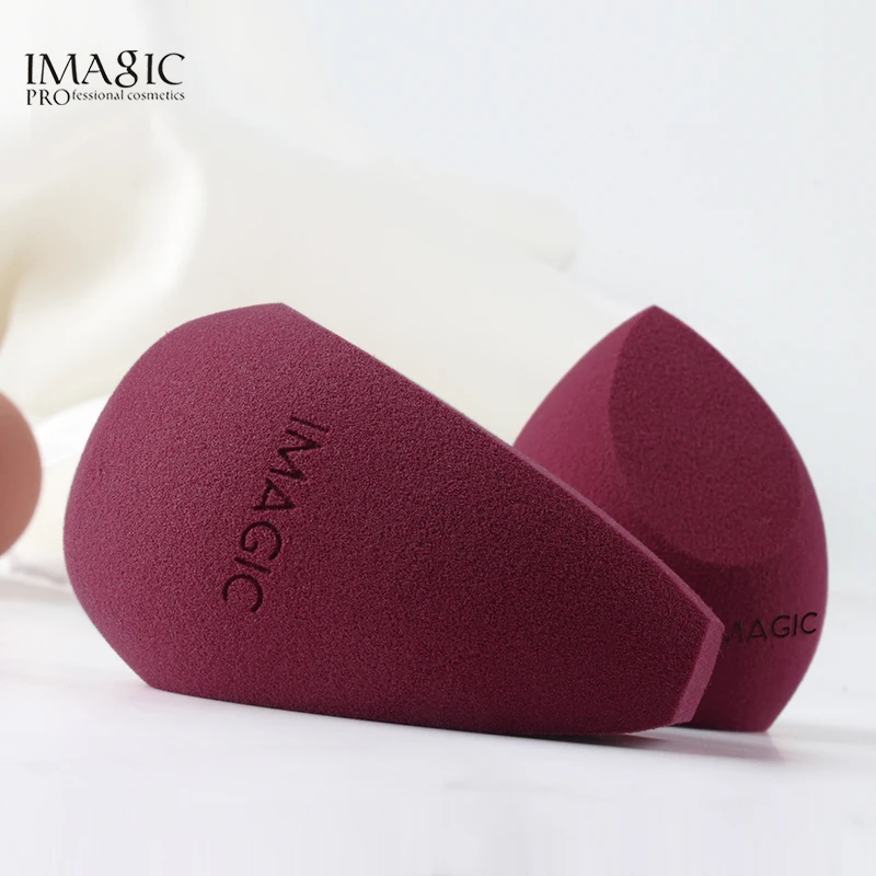 IMAGIC 10 Uds esponja de maquillaje esponja húmeda y seca esponja de maquillaje suave profesional paquetes de combinación más grandes de alta calidad