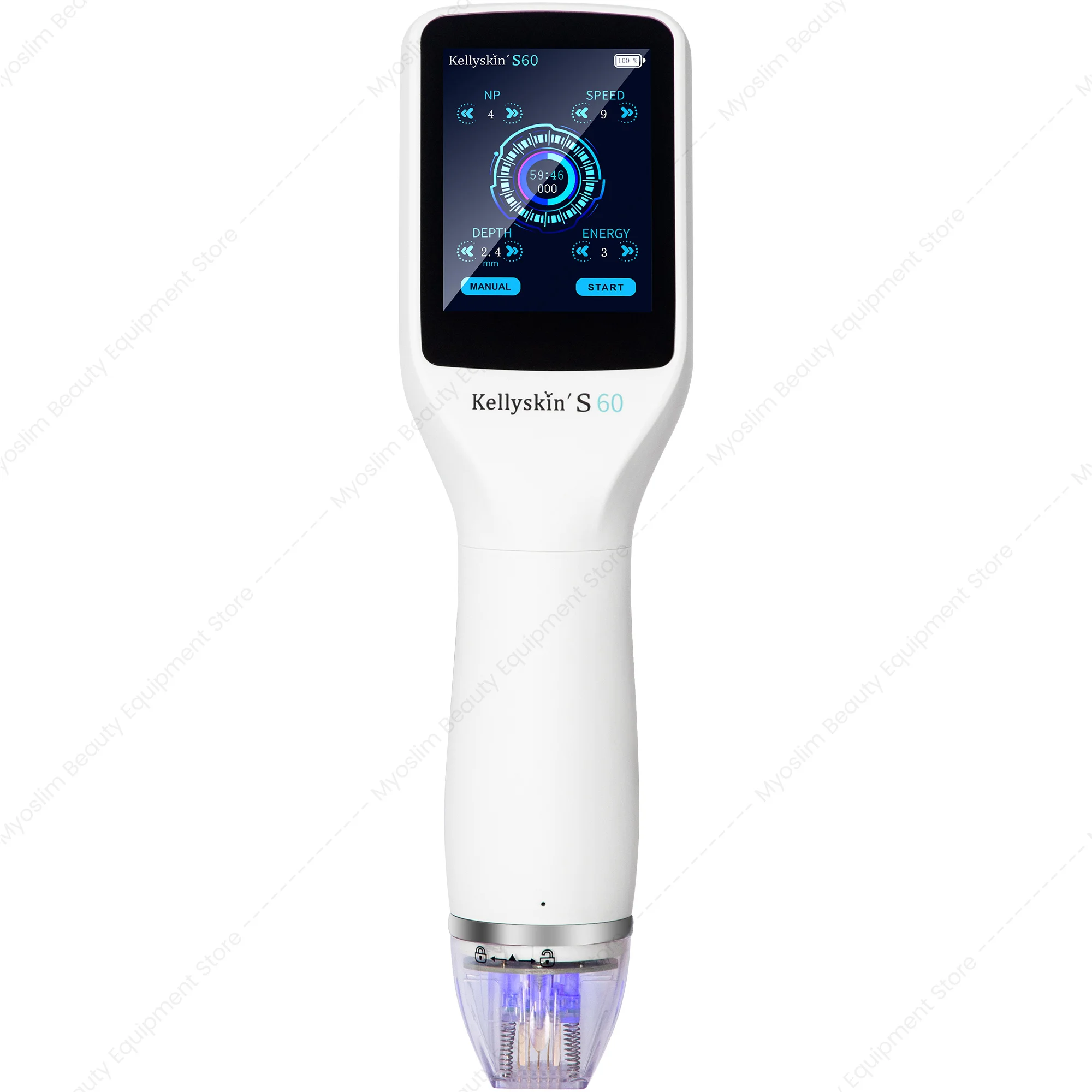Dispositivo de Belleza Facial de Matriz de Puntos, Penetración Profunda de 2.5mm, Tensado de la Piel, Antienvejecimiento, Reducción de Arrugas, Máquina para SPA y Salón de Belleza