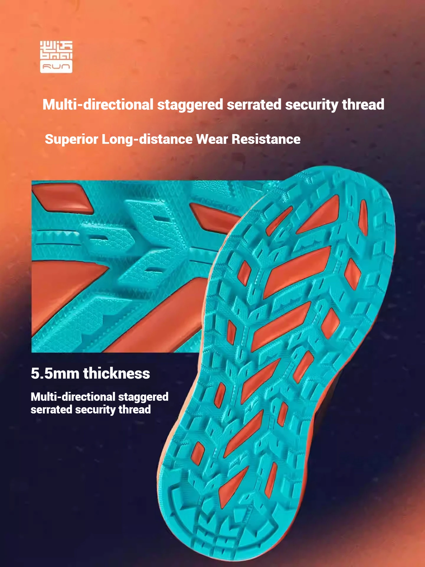 BMAI, zapatillas para correr de montaña Unisex con amortiguación de 10KM, zapatillas antideslizantes para correr para hombre, zapatillas deportivas transpirables para exteriores para hombres y mujeres
