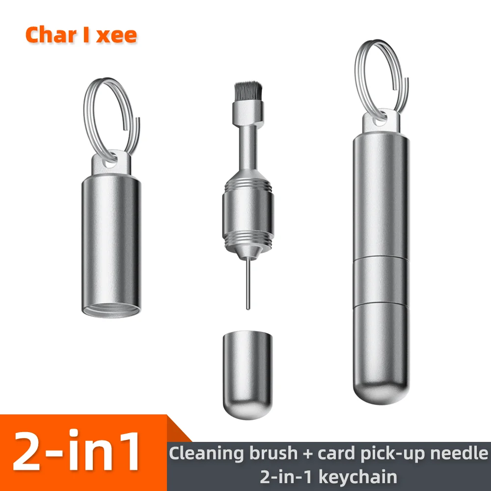 Herramienta para Extraer la Bandeja de la Tarjeta SIM, Pin de Expulsión, Cepillo de Limpieza para Auriculares, Herramientas de Reinicio, Aguja Abrepuertas, Kit de Limpieza para iPhone y Airpods
